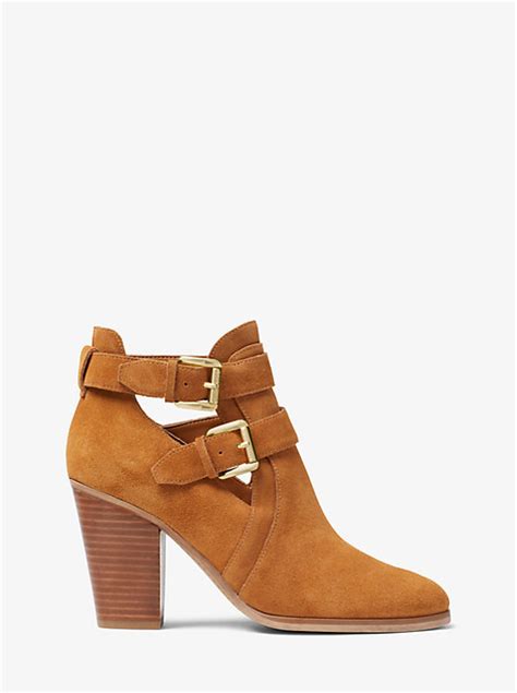 michael kors walden bootie|Walden Suede Bootie .